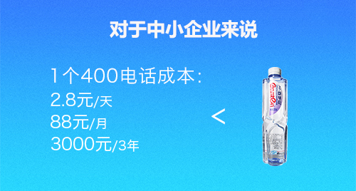 400電話對于企業(yè)付出的成本 400電話對于企業(yè)付出的成本